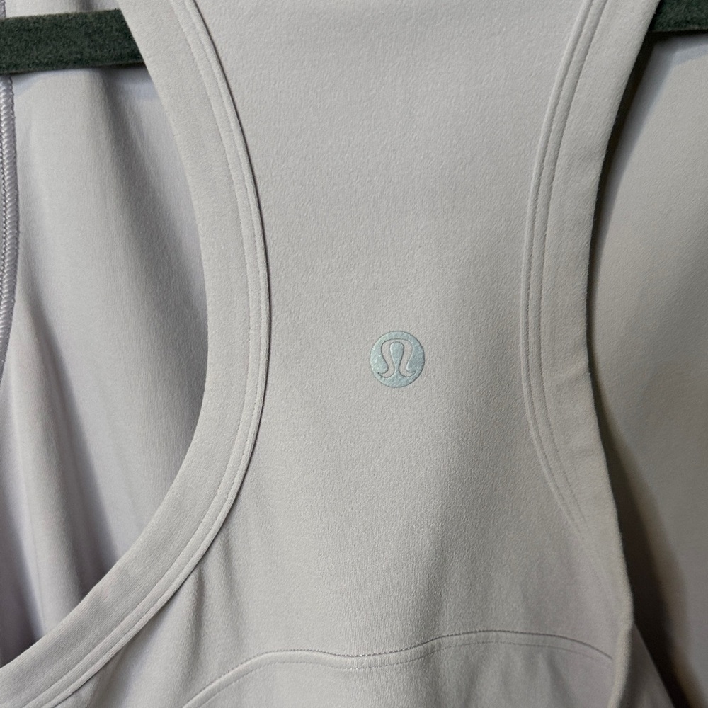 lululemon athletica light purple race length tank